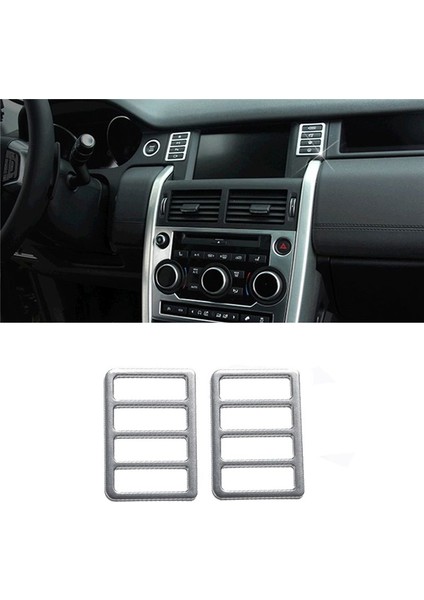 Land Rover Için 1 Çift Araba Konsolu Multimedya Düğme Çerçevesi Kaplaması (Yurt Dışından) modelleri