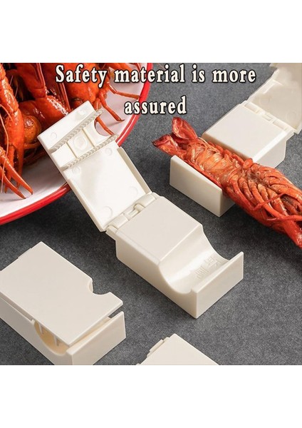 Kerevit Soyucu, Kerevit Shucker Getir, Kerevit Emiciler, Çok Yönlü Karides Soyma, Kerevit Soyucu Deniz Ürünleri Aracı 10PCS (Yurt Dışından) indirimleri