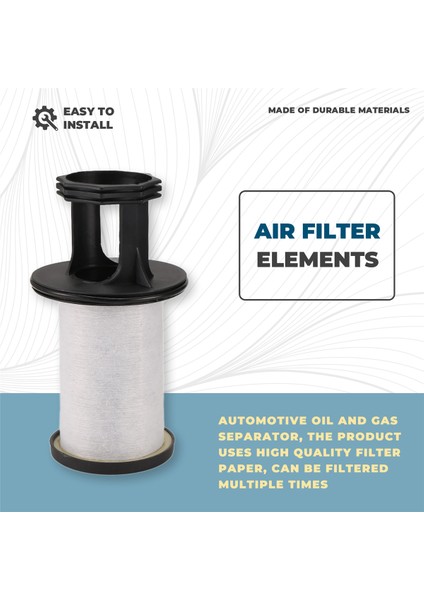 Adet Hava Filtresi Elemanları Karter Yağı ve Gaz Ayırıcı (Yurt Dışından) fırsatları