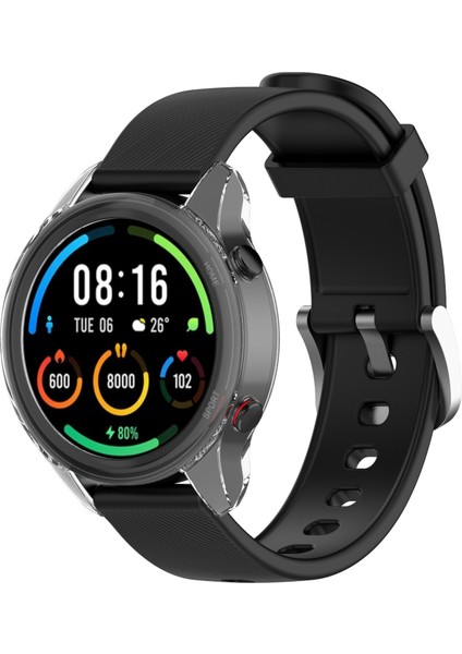 Xiaomi Mi Watch Sport Rengi - Şeffaf Beyaz Için Şeffaf Tpu Koruyucu Kılıf (Kılıfla Şarj Desteği) (Yurt Dışından) fiyatları