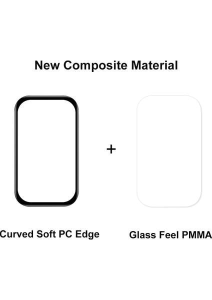 Redmi Band 2 Için Enkay Hat Prınce Çizilmeye Dalı 3D Kavisli Pmma Ekran Koruyucu Yumuşak Pc Kenar Hd Şeffaf Tam Kaplama Filmi (Yurt Dışından) modelleri