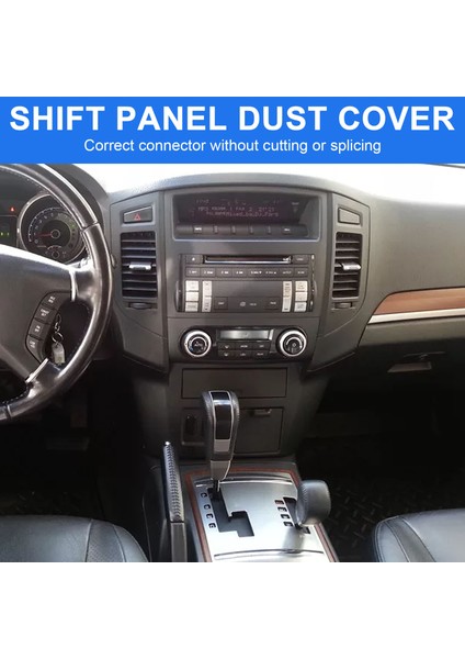 Araba Vites Paneli Toz Kapağı Vites Kolu Paneli Trim Şeridi (Yurt Dışından) fırsatları