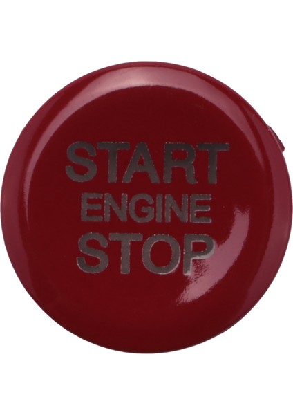 Alfa Romeo Giulia Stelvio Için Abs Araba Motor Düğmesi Kapağı Döşemesi (Kırmızı) (Yurt Dışından)