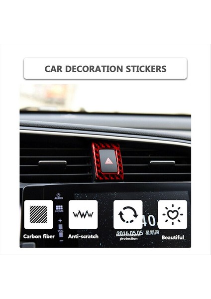 Honda Civic 10. Nesil 2016-2019 (Lhd) Için Uyarı Işığı Düğmesi Kapağı (Yurt Dışından) modelleri