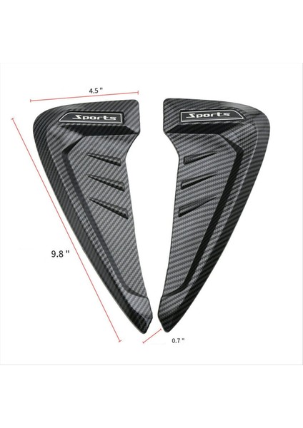 Yan Havalandırma Kapağı Çamurluk Hava Akışı Girişi Trim Araç Yanı Dış Cephe (Yurt Dışından) indirimleri