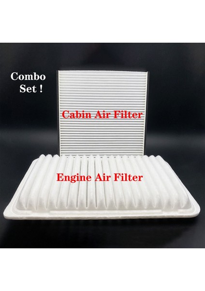 Toyota Sienna Camry Için Kabin Hava Filtresi ve Motor Hava Filtresi Kombinasyonu (Yurt Dışından) fiyatları