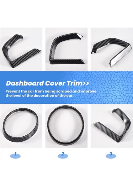 Mazda 3 Axela 2014-18 Karbon Fiber Gösterge Paneli Iç Kaplama Döşemesi (Yurt Dışından) fırsatları