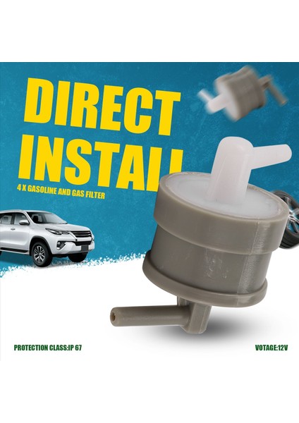 Toyota Hilux Land Cruiser Için Gaz Filtresi Hfn Yağ Ayırıcı Filtresi (Yurt Dışından) indirimleri