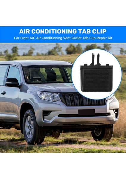 Toyota Prado Aksesuarları Için Araç Ön Klima Klipsi (Yurt Dışından) fırsatları