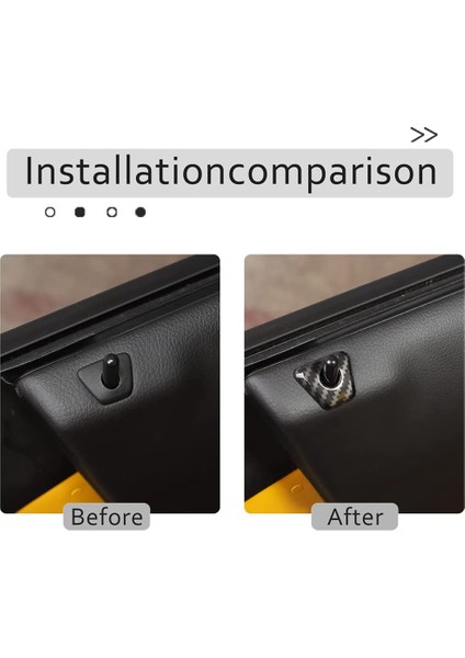 Toyota gr Supra A90 2018-2021 Araç Iç Kapı Kilidi, Karbon Fiber (Yurt Dışından) modelleri