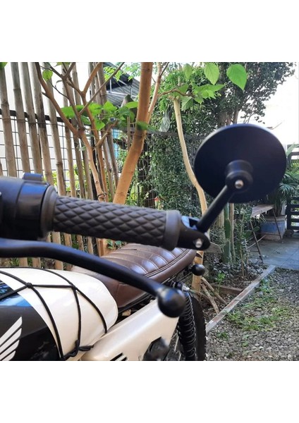 Motosiklet Gidon Yan Aynası Ayarlanabilir Yuvarlak Ayna Evrensel (Yurt Dışından) modelleri