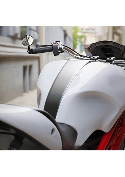 Motosiklet Gidon Yan Aynası Ayarlanabilir Yuvarlak Ayna Evrensel (Yurt Dışından) indirimleri