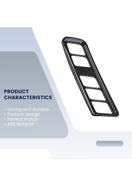 Nissan Navara NP300 Karbon Fiber Araba Far Anahtarı Düğmesi Döşemesi (Yurt Dışından) fiyatları