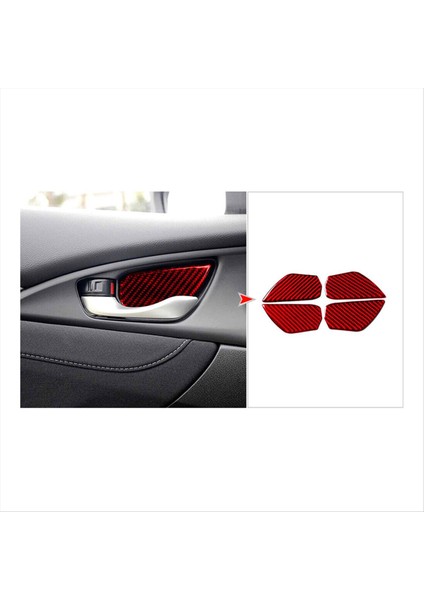 Honda Civic 10. Nesil 2016-2019 Iç Kapı Kolu Kapağı (Yurt Dışından) indirimleri