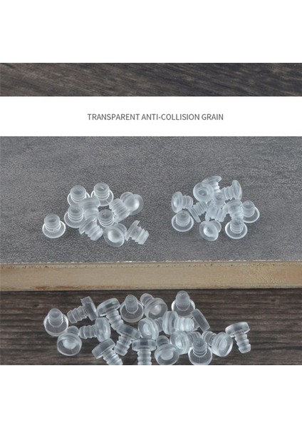 200 Adet Cam Masa Üstü Darbeye Dayanıklı Gömme Kauçuk Kapı Darbe Önleyici Pelet (Yurt Dışından) fırsatları