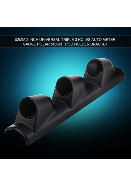 Araba Için Evrensel 52 mm 2 Inç Pod Tutucu Braket Kapağı (Üç Delik) (Yurt Dışından) indirimleri