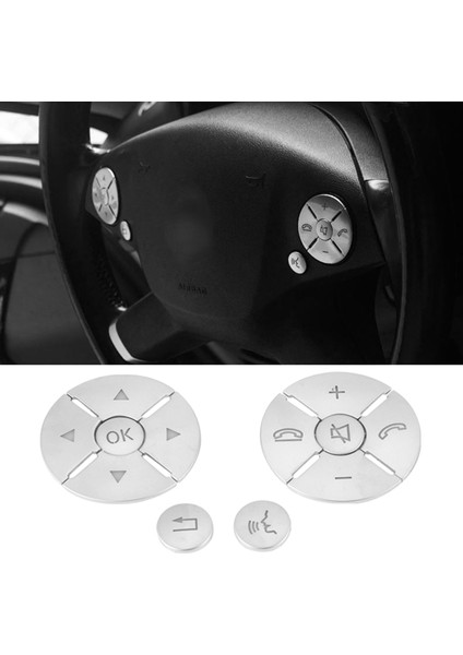 Mercedes Benz Ces Sınıfı W204 W212 W221 Için Araba Düğmesi Döşeme Kapağı (Yurt Dışından) modelleri