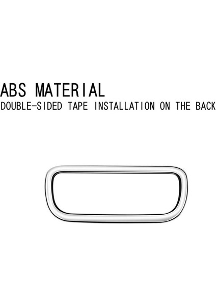 Araba Tehlike Uyarı Işığı Düğme Anahtarı Kapağı Parlak Siyah Kaplama (Yurt Dışından)