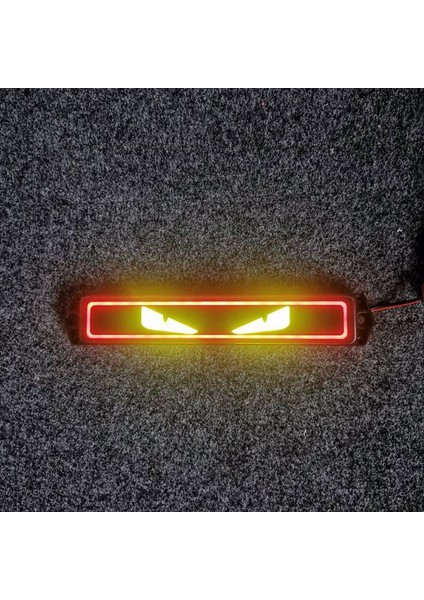 Şeytan Gözü Logo Işığı Orta Boy Örgü Işık LED Aydınlatmalı Dekorasyon A (Yurt Dışından) fırsatları