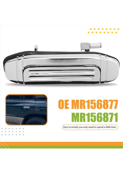 Arka Sol Taraf Araba Dış Kapı Kolları Krom MR156877 (Yurt Dışından) indirimleri