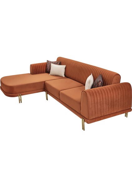 Luna Sol Köşe Koltuk Kiremit indirimleri