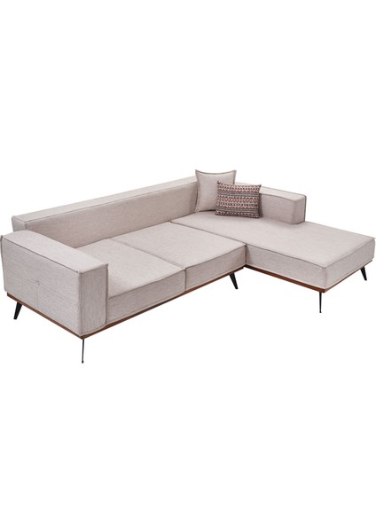 Melda Sağ Köşe Koltuk Krem modelleri