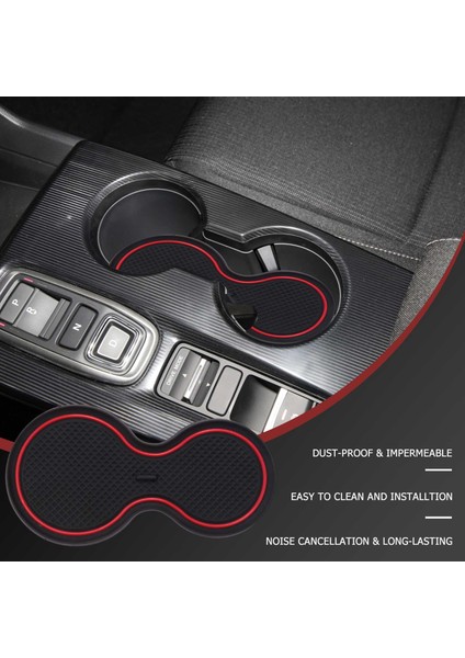 2022+ Honda Civic 11. Nesil Kapı Yuvası Minderi Kaymaz, Kırmızı (Yurt Dışından) fiyatları