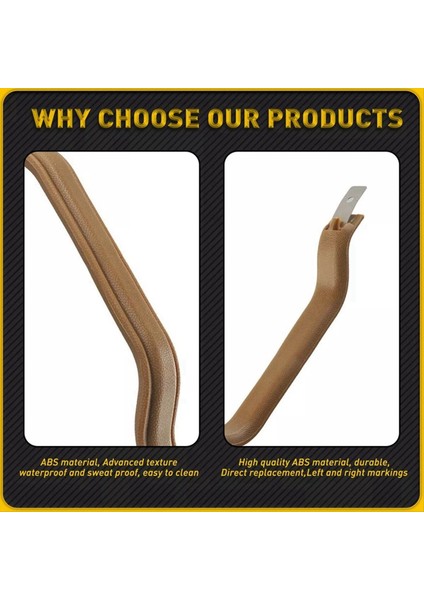 Jeep Için 1 Çift Araç Iç Ön Kapı Paneli Çekme Kolu (Yurt Dışından) indirimleri