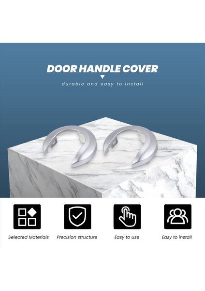 Araba Iç Kapı Kolu Kapağı Dekoratif Kaplama A (Yurt Dışından) fırsatları