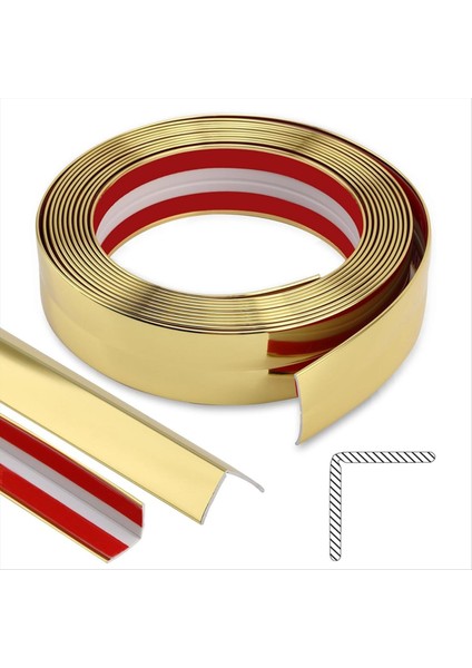 Parlak Çok Amaçlı Kalıp Kaplaması, Altın (Yurt Dışından)