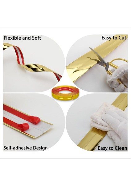 Parlak Çok Amaçlı Kalıp Kaplaması, Altın (Yurt Dışından) fırsatları