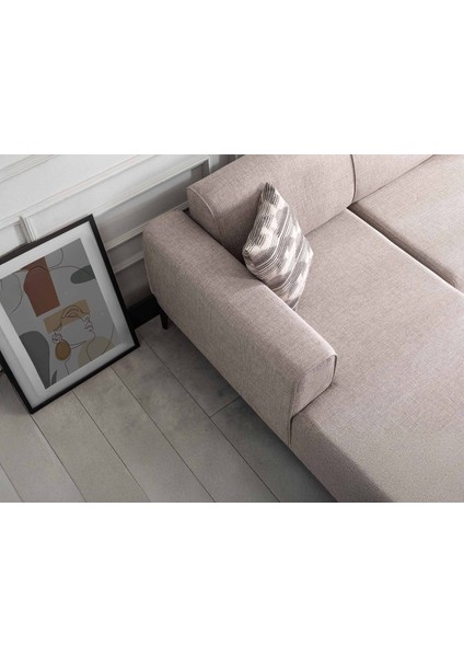 Trend Sol Köşe Koltuk Krem Atlantis modelleri