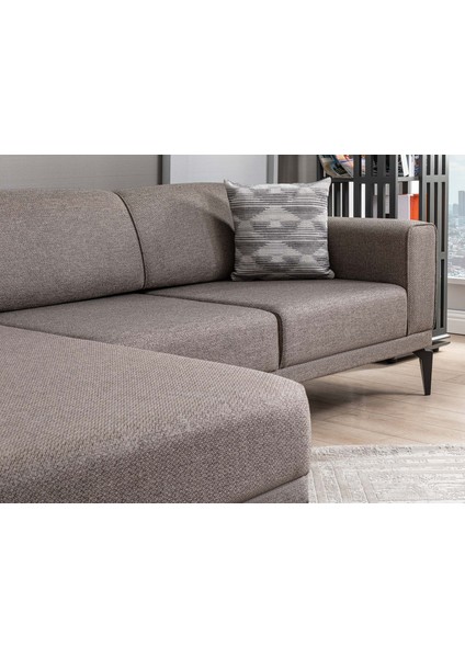 Trend Sol Köşe Koltuk Vizon modelleri