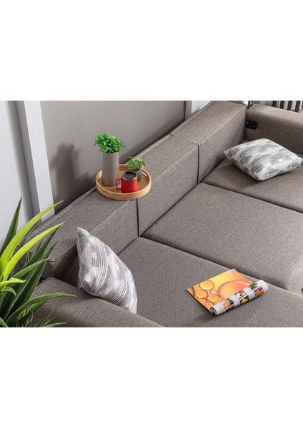 Trend Sol Köşe Koltuk Vizon fırsatları