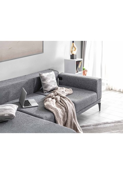 Trend Sol Köşe Koltuk Gri fırsatları