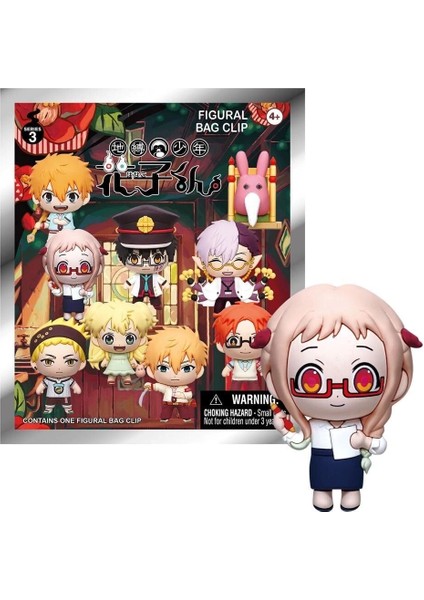 Mon 72685 Monogram Toilet-Bound Hanako-Kun Klipsli Figür Seri 3 24LÜ Display modelleri
