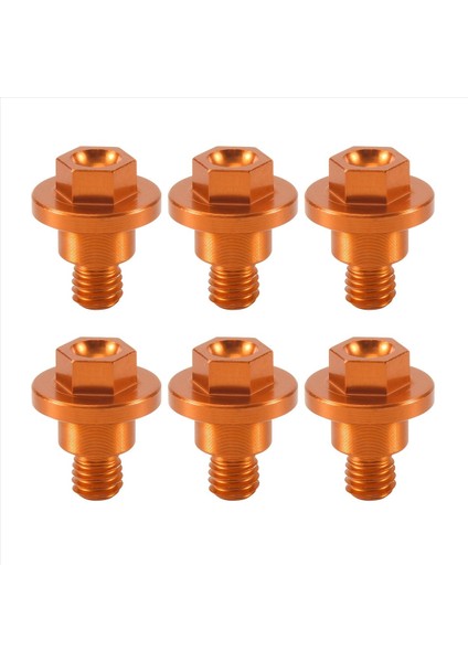 Ktm Sx Sxf Exc Excf Xc Xcfw Için Ön Çatal Koruma Cıvatası Vidası (Turuncu) (Yurt Dışından)