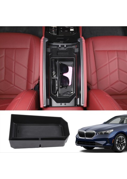Bmw 5 Serisi G60 2024 Için Orta Konsol Kol Dayama Kutusu Tepsi Saklama Kutusu (Yurt Dışından) fiyatları
