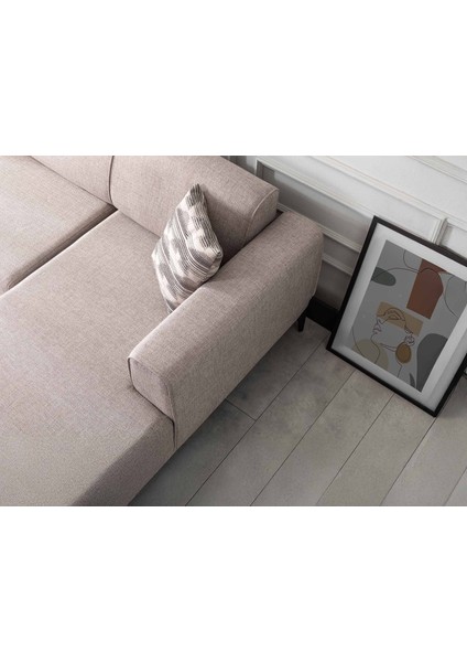 Trend Sağ Köşe Koltuk Krem Atlantis modelleri