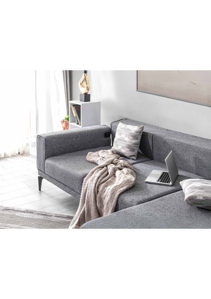 Trend Sağ Köşe Koltuk Gri fırsatları