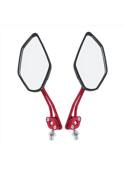 Motosiklet Scooter Kırmızı Için Vida Çapı 10MM / 8mm Yan Aynalar (Yurt Dışından) modelleri