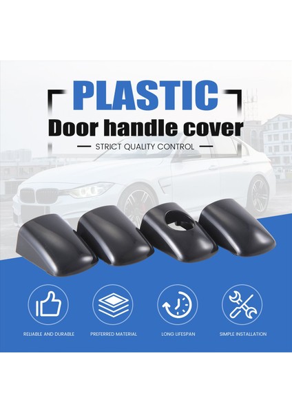 9101GG Kapı Kolu Uç Kapakları Citroen Peugeot 9101GP'YE Uygun Trim Seti (Yurt Dışından) fırsatları