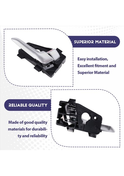 Kıa Picanto Morning 2011-2016 Iç Kapı Kolu Sağ Ön (Yurt Dışından) indirimleri