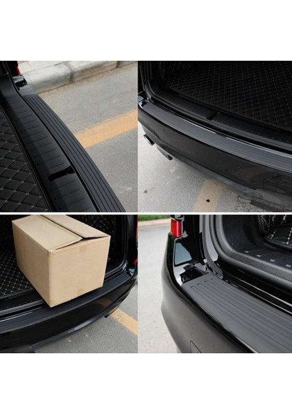 Takım Araba Kauçuk Arka Tampon Koruyucu Trim Kapağı (35,8 Inç) (Yurt Dışından) fırsatları