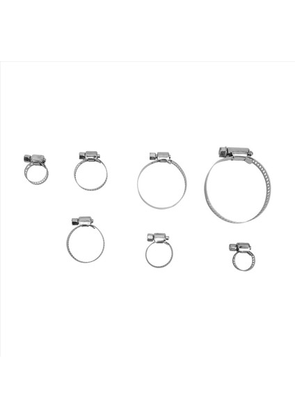 80 Adet Hortum Kelepçesi Boru Kelepçeleri 8MM-51MM Çember Kelepçe Hortum Kelepçesi Seti (Yurt Dışından) fiyatları