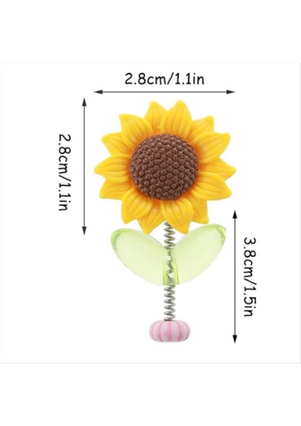 Adet Araba Gösterge Paneli Ayçiçeği Süsü Baş Sallayan Dans Eden Ayçiçeği (Yurt Dışından) fırsatları