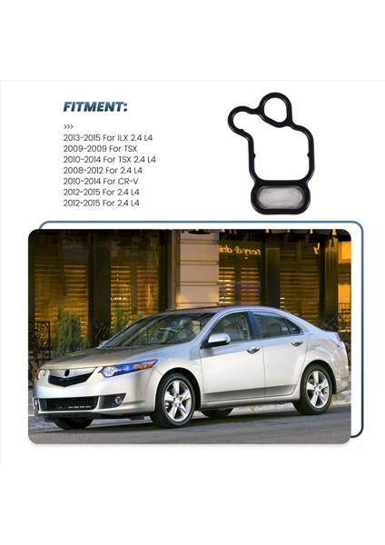 Honda 15815R40A01 Için Araba Vtec Makara Valfi Filtre Tertibatı Solenoidi (Yurt Dışından) fiyatları