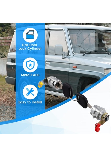 Araba Sol ve Sağ Kapı Kilidi Silindir Takımı Anahtarlı 69051-35030 (Yurt Dışından) modelleri
