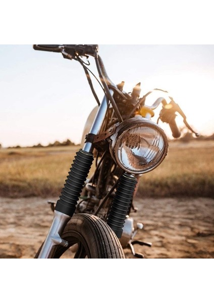 Ön Çatal Kılıfı, Kauçuk Motosiklet Ön Çatal Kılıfı (Siyah) (Yurt Dışından) fiyatları