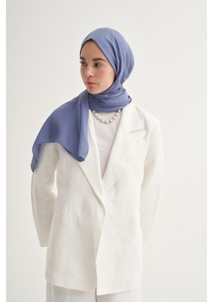 Şantuk Çift Taraflı Ipekli Şal Kot Mavi fırsatları